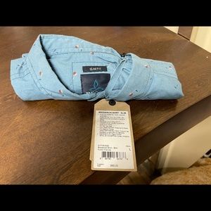 Prana Broderick Slim Fit Button Down